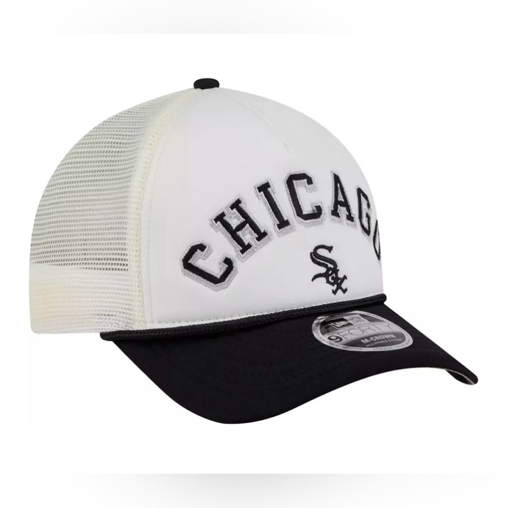 New Era Chicago White Sox 9Forty Adjustable Hat White - Picture 5 of 7